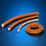 FireRope Silicone Rubber Coated Fiberglass Rope High Temperature Heat Resistant Gasket Seal